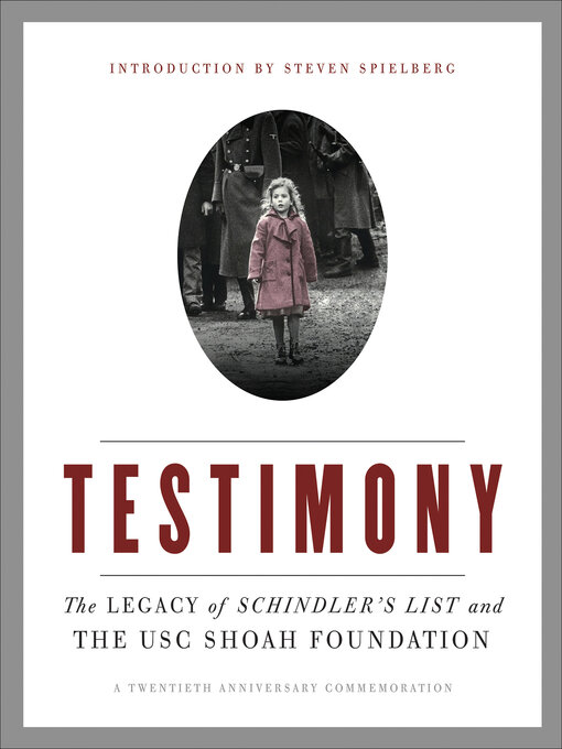 Title details for Testimony by Steven Spielberg - Available